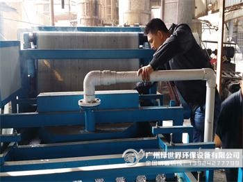 印染污泥脫水機(jī)調(diào)試